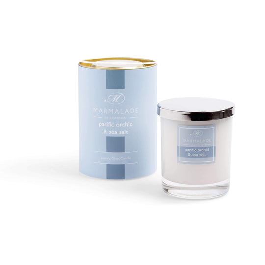 Pacific Orchid & Sea Salt Large Glass Candle
