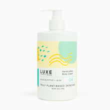 Load image into Gallery viewer, Luxe Eucalyptus + Aloe Shea Butter Body Lotion
