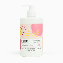 Load image into Gallery viewer, Luxe Peppermint + Lemon Shea Butter Body Lotion
