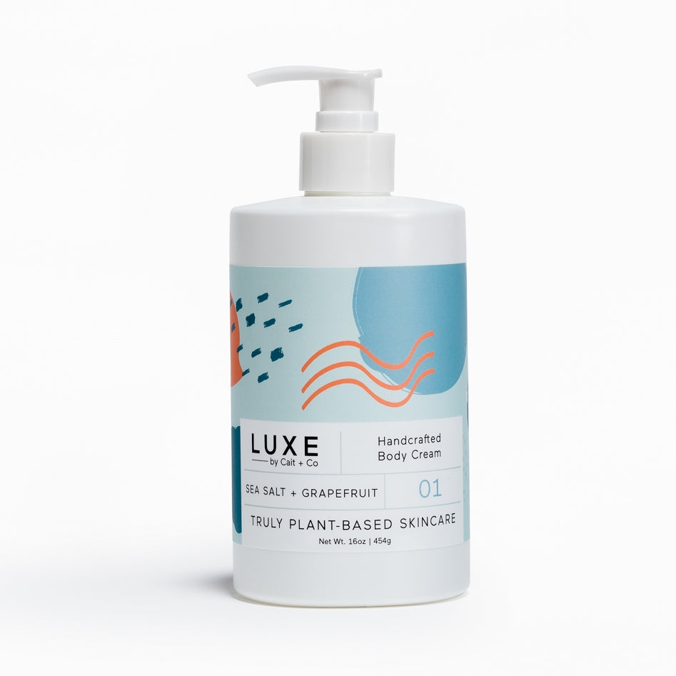 Luxe Sea Salt + Grapefruit Shea Butter Body Lotion
