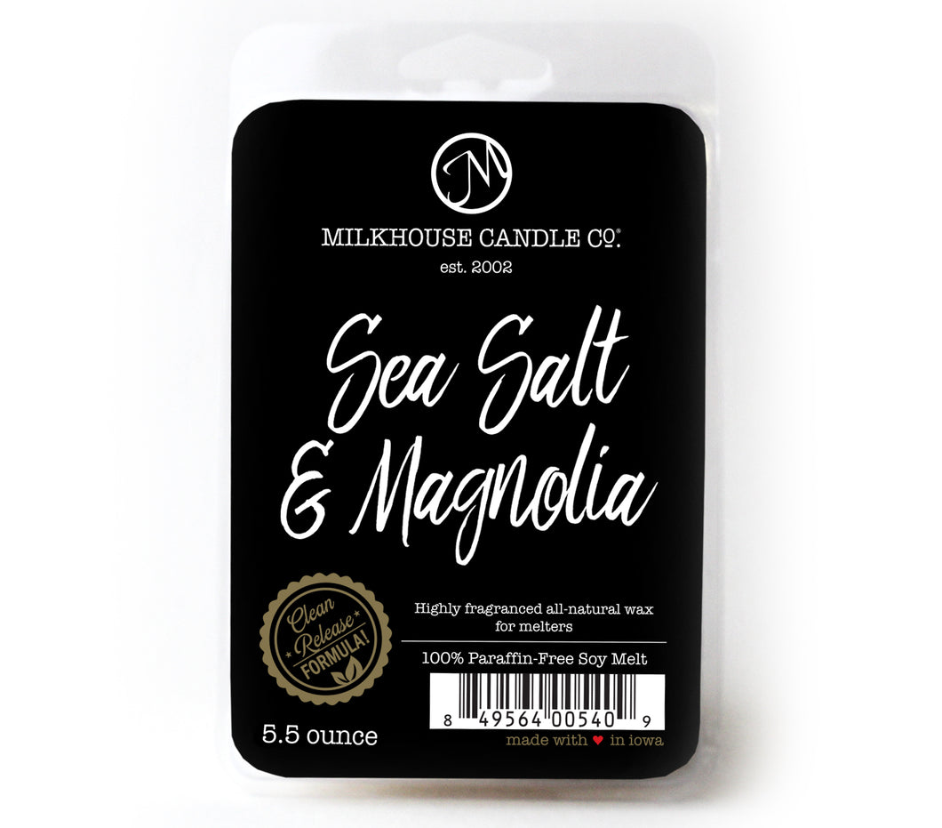 Large Fragrance Melts: Sea Salt & Magnolia